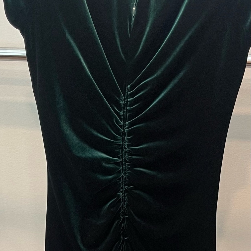 Xscape Off the Shoulder Full-length Velvet Gown